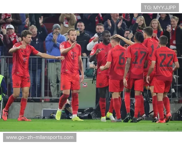 凯恩倒地扫射破门，拜仁火力持续在线