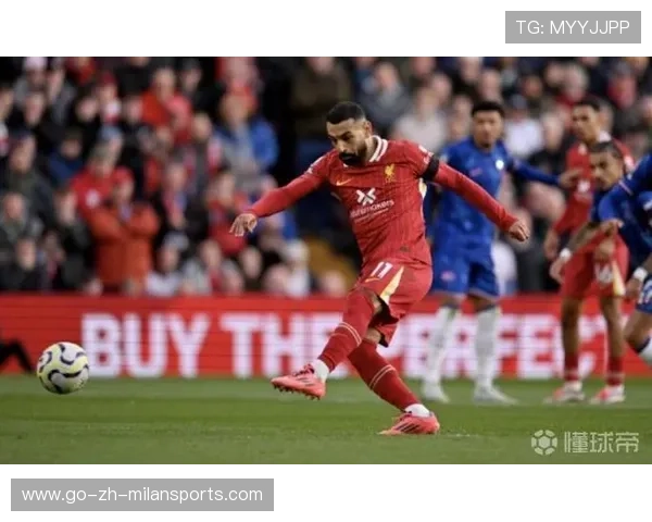 利物浦萨拉赫脚背挑射完成进球